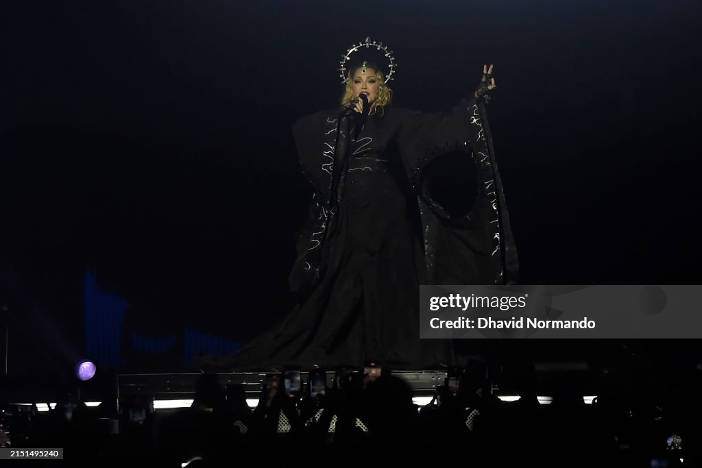 Madonna Gives Massive Free Show In Copacabana Beach To Close "The Celebration Tour"