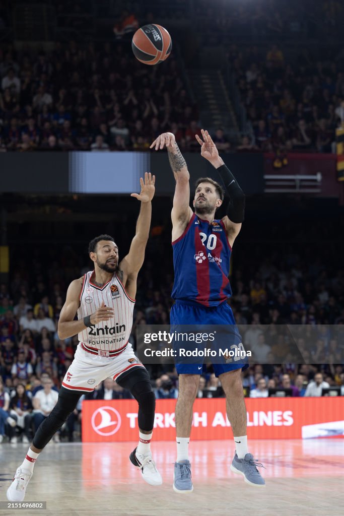 FC Barcelona v Olympiacos Piraeus: Play Offs - 2023/2024 Turkish Airlines EuroLeague