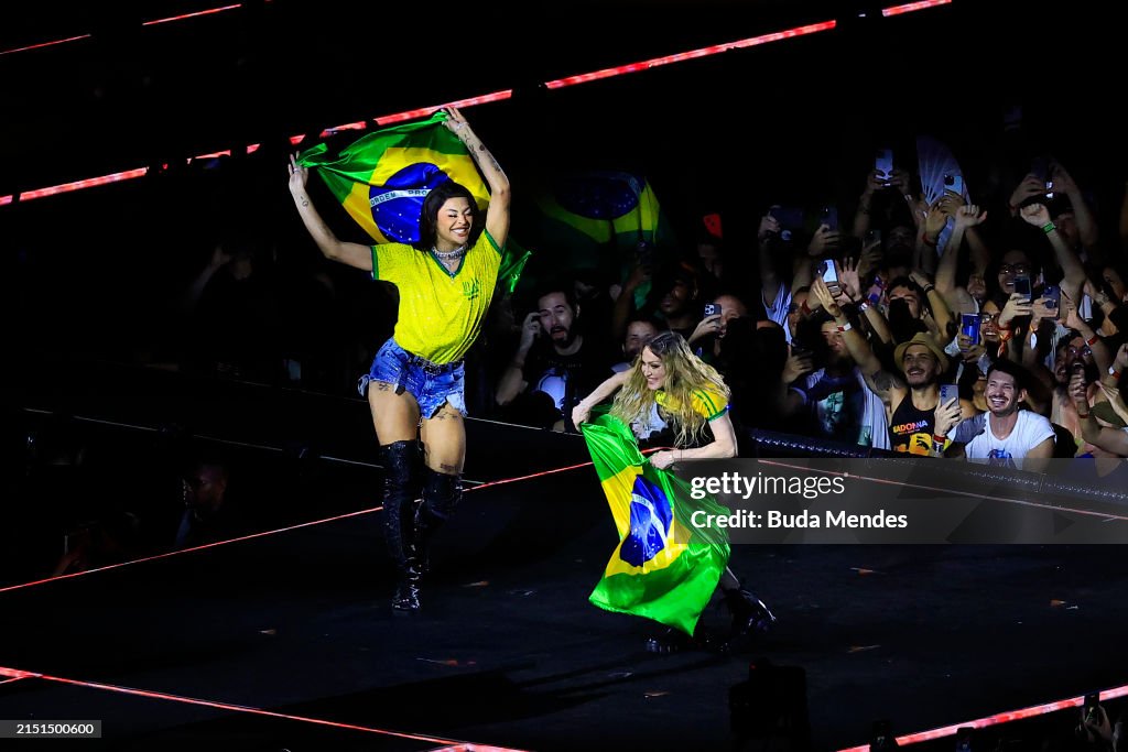 Madonna Gives Massive Free Show In Copacabana Beach To Close "The Celebration Tour"