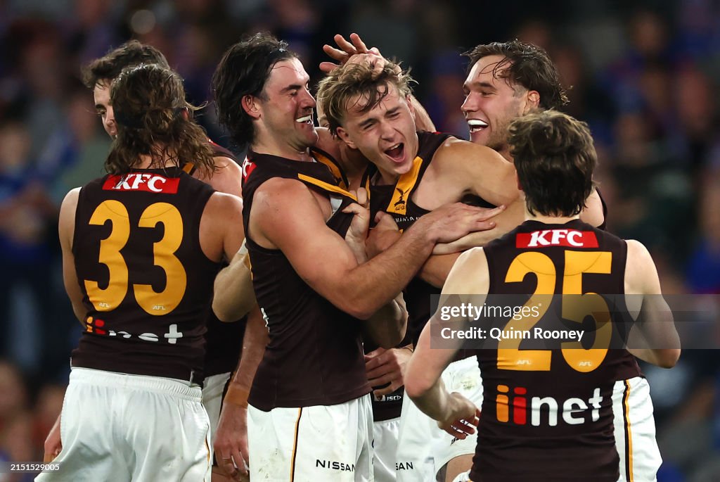 AFL Rd 8 - Western Bulldogs v Hawthorn