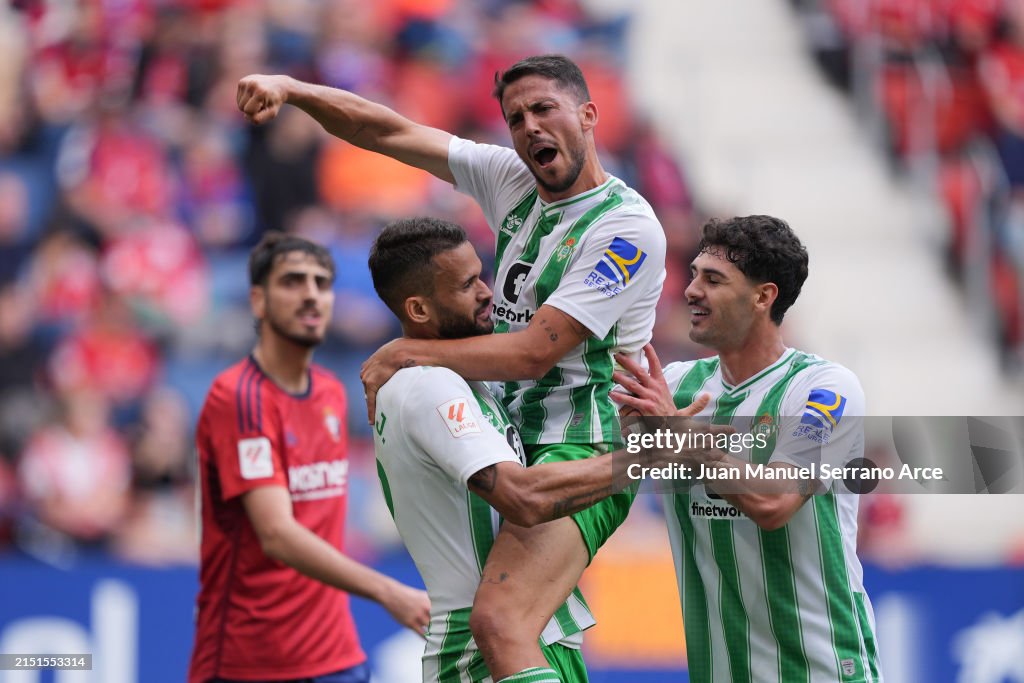 CA Osasuna v Real Betis - LaLiga EA Sports