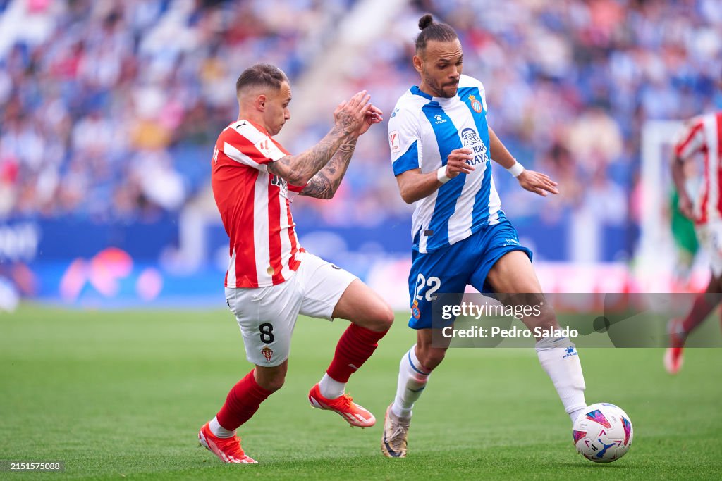 RCD Espanyol v Real Sporting - LaLiga Hypermotion