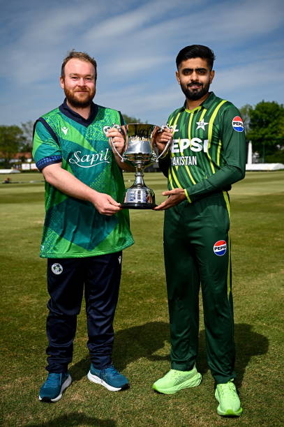 IRL: Ireland and Pakistan T20 Captains Photocall