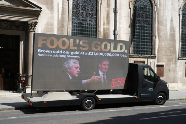 GBR: Conservatives Revive Criticism Of Gordon Brown's Sale Of UK Gold Reserves, 25 Years On