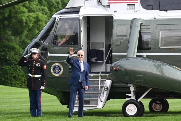 DC: President Biden Departs The White House En Route For California