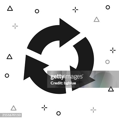 Refresh. Icon on white background Refresh. Icon on white background