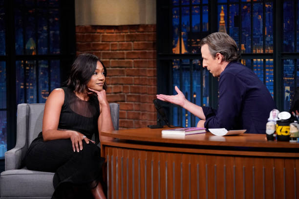 NY: NBC's "Late Night With Seth Meyers" With Guests Tiffany Haddish, Cam Heyward (Band Sit-in: Jay Weinberg)