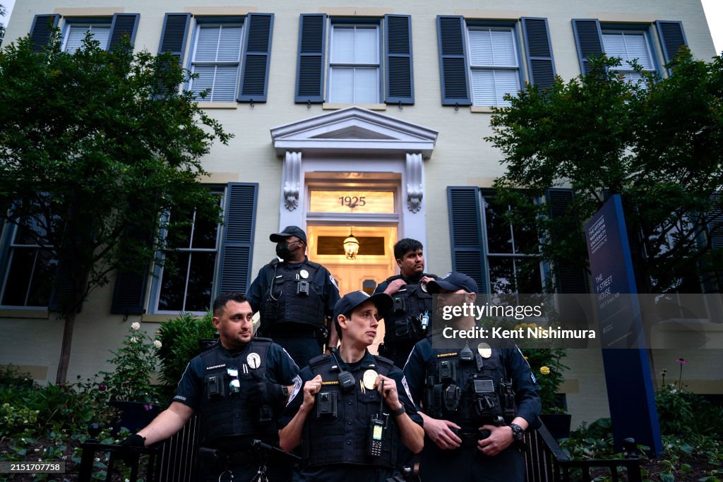 George Washington University Students Continue To Protest Against The War In Gaza