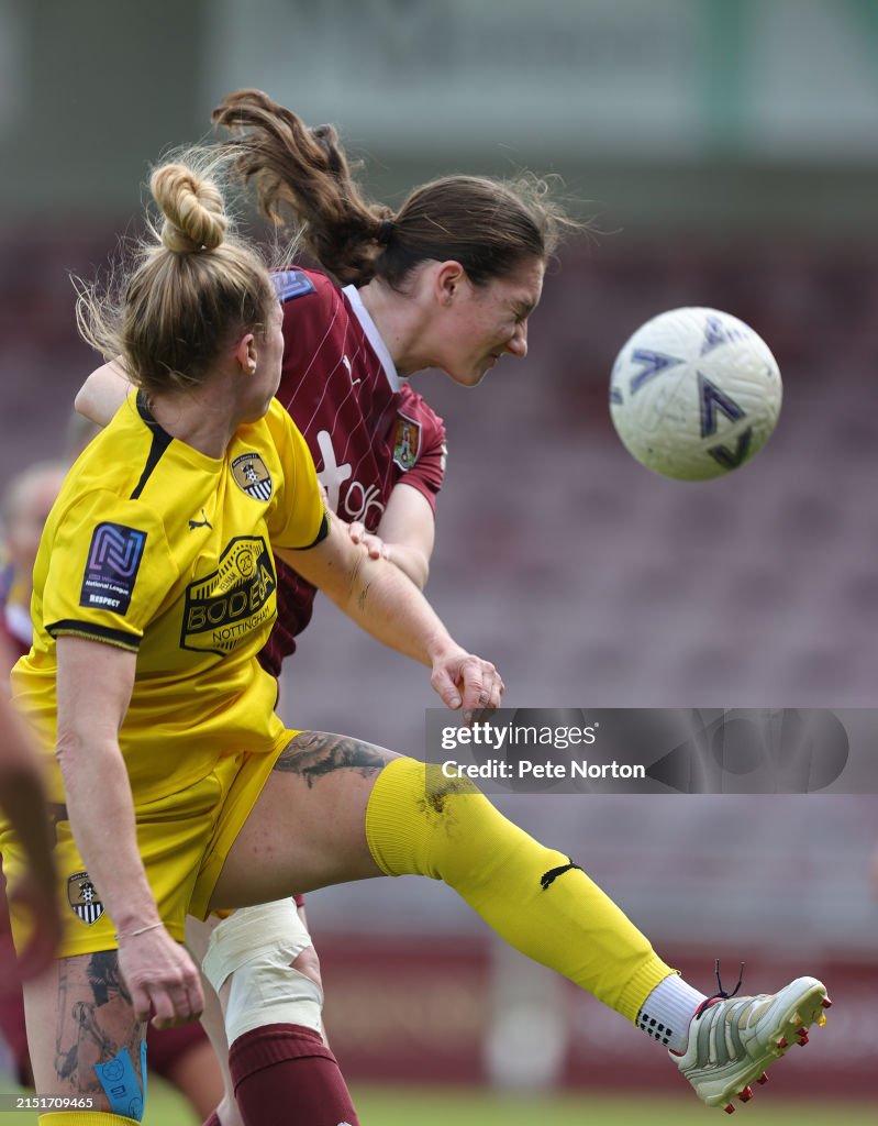 Northampton Town v Notts County - FA Women's National League Division One Midlands