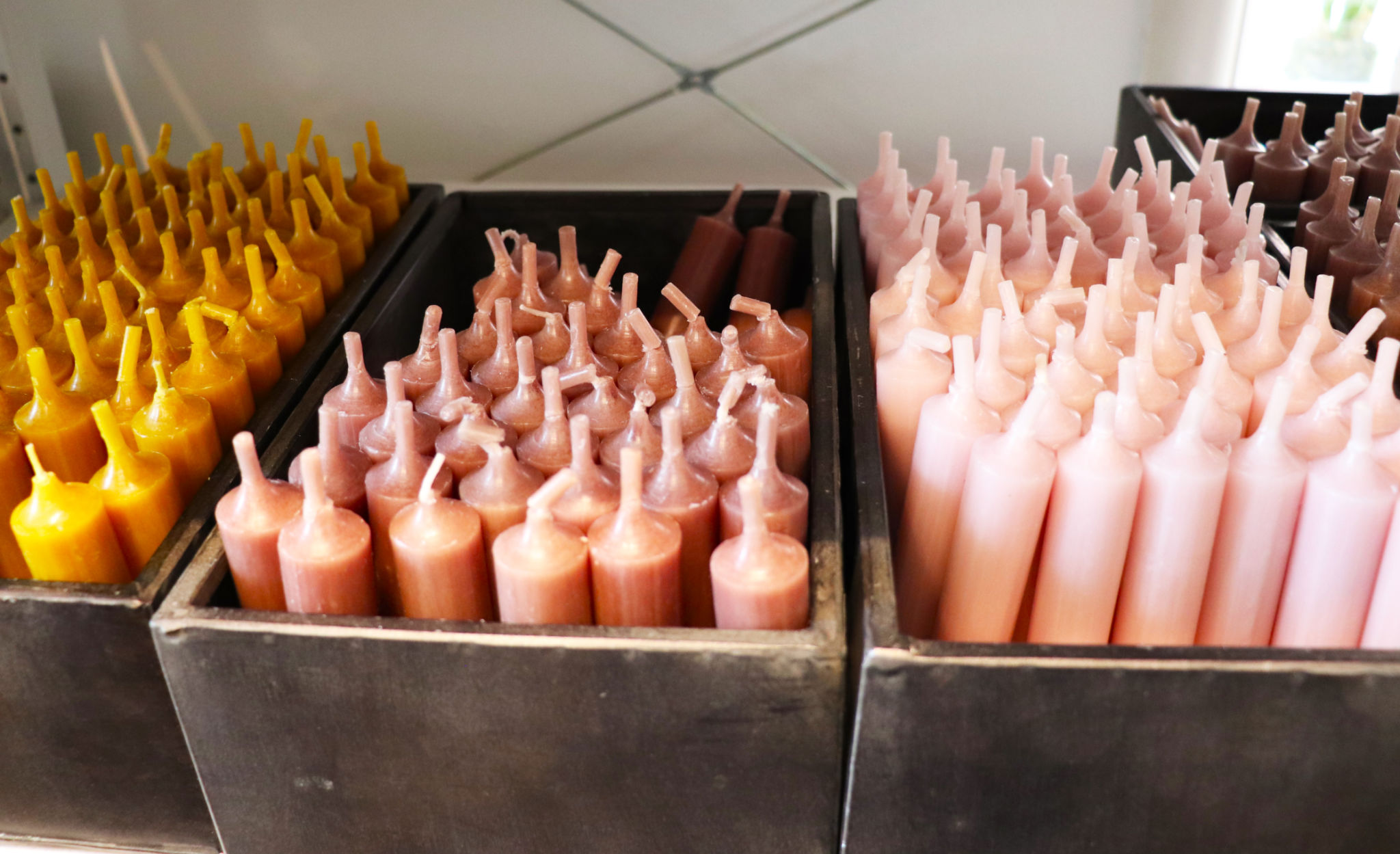 soy candles storage
