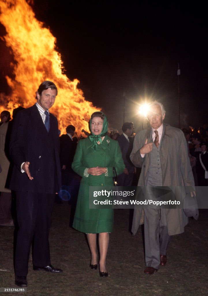Queen Elizabeth II Silver Jubilee Bonfire