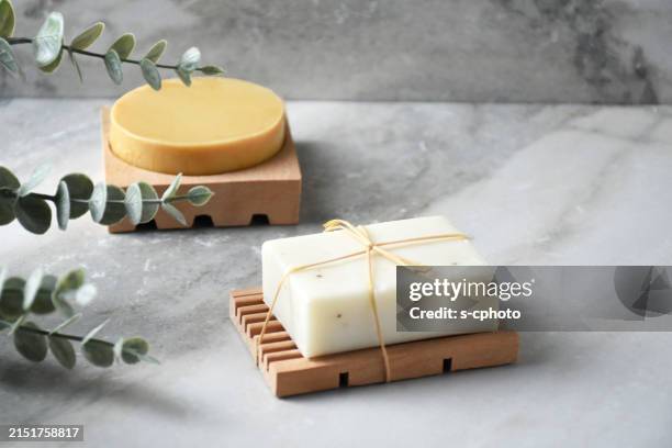 natural soap bars - organic soap stock pictures, royalty-free photos & images