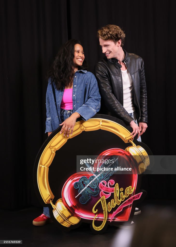 Chiara Fuhrmann as Juliet and Raphael Groß as Romeo at the... News ...