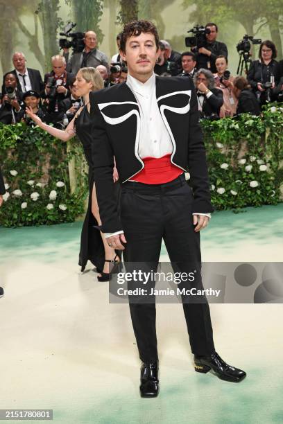 Alex Sharp attends The 2024 Met Gala Celebrating "Sleeping Beauties: Reawakening Fashion" at The Metropolitan Museum of Art on May 06, 2024 in New...
