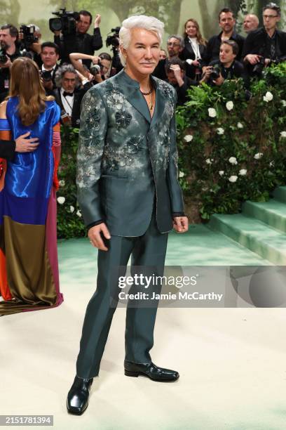Baz Luhrmann attends The 2024 Met Gala Celebrating "Sleeping Beauties: Reawakening Fashion" at The Metropolitan Museum of Art on May 06, 2024 in New...