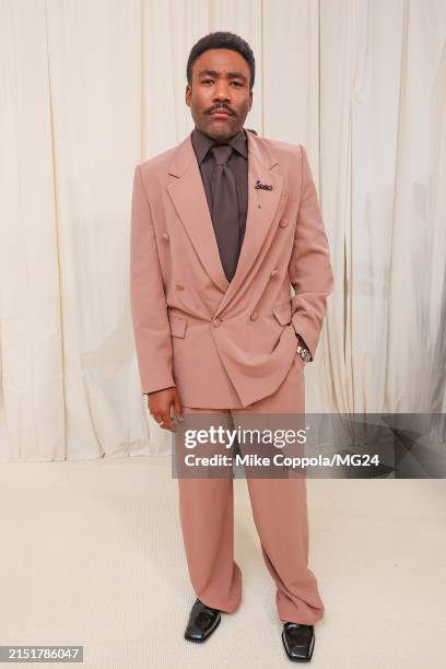 Donald Glover attends The 2024 Met Gala Celebrating "Sleeping Beauties: Reawakening Fashion" at The Metropolitan Museum of Art on May 06, 2024 in New...