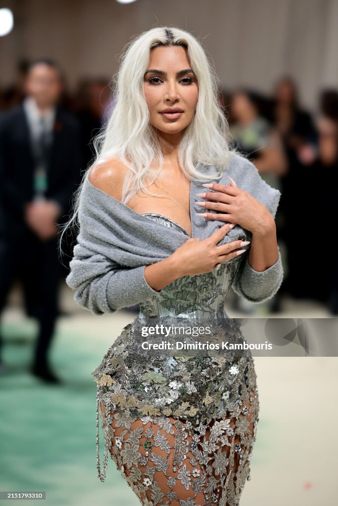 Kim Kardashian attends The 2024 Met Gala Celebrating "Sleeping... News