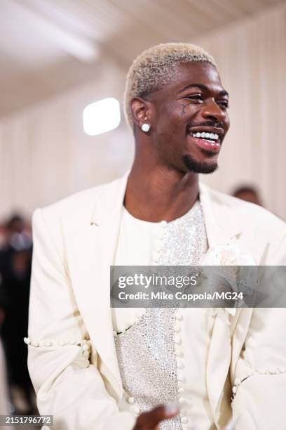 Lil Nas X attends The 2024 Met Gala Celebrating "Sleeping Beauties: Reawakening Fashion" at The Metropolitan Museum of Art on May 06, 2024 in New...