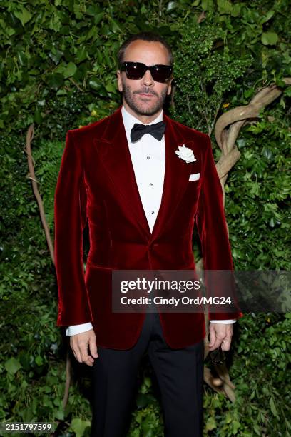 Tom Ford attends The 2024 Met Gala Celebrating "Sleeping Beauties: Reawakening Fashion" at The Metropolitan Museum of Art on May 06, 2024 in New York...