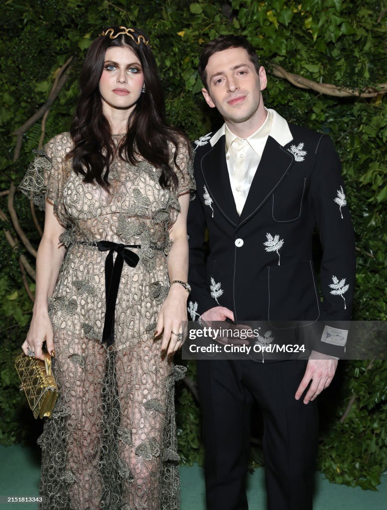 Alexander Edelman Alexandra Daddario and Alex Edelman attend The 2024 Met Gala... News ...