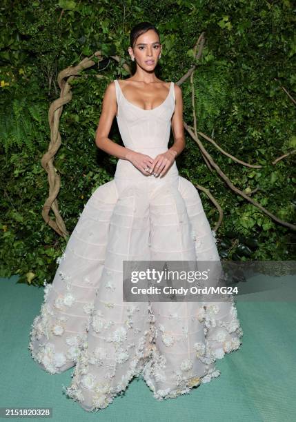 Bruna Marquezine attends The 2024 Met Gala Celebrating "Sleeping Beauties: Reawakening Fashion" at The Metropolitan Museum of Art on May 06, 2024 in...