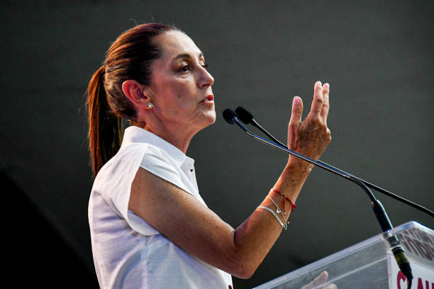 MEX: Claudia Sheinbaum Rallies With Supporters in Iztacalco