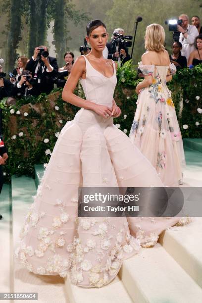 Bruna Marquezine attends the 2024 Costume Institute Benefit for "Sleeping Beauties: Reawakening Fashion" at The Metropolitan Museum of Art on May 06,...