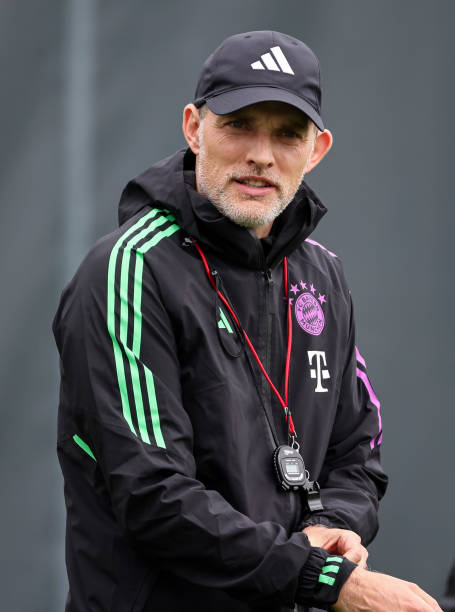 ESP: FC Bayern München Press Conference And Training Session - UEFA Champions League 2023/24
