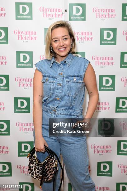 Kelsey Parker attends Giovanna Fletcher X Deichmann Launch Event on May 07, 2024 in London, England.