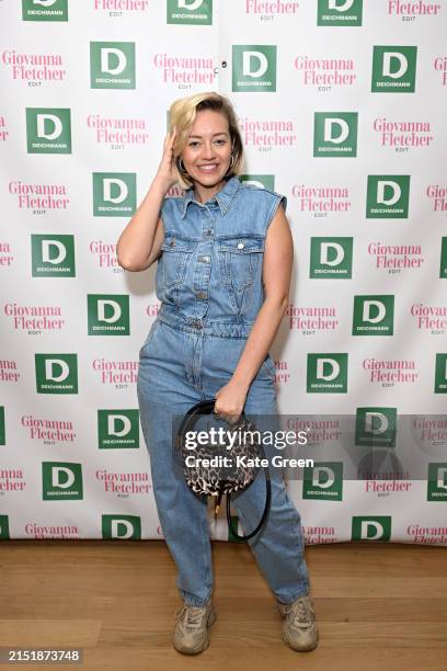 Kelsey Parker attends Giovanna Fletcher X Deichmann Launch Event on May 07, 2024 in London, England.