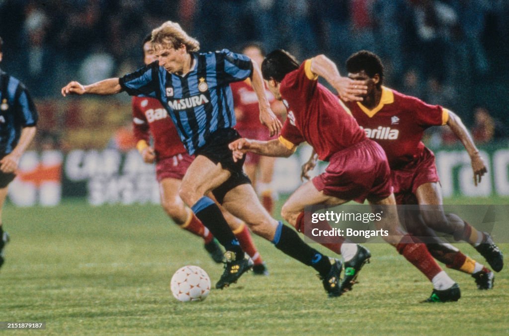 1991 UEFA Cup Final - Second Leg - AS Roma V Inter Milan