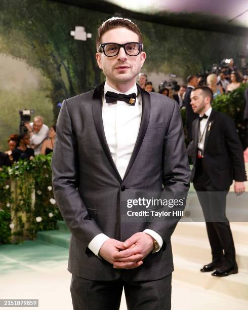Alex Soros attends the 2024 Costume Institute Benefit for "Sleeping Beauties: Reawakening Fashion" at The Metropolitan Museum of Art on May 06, 2024...