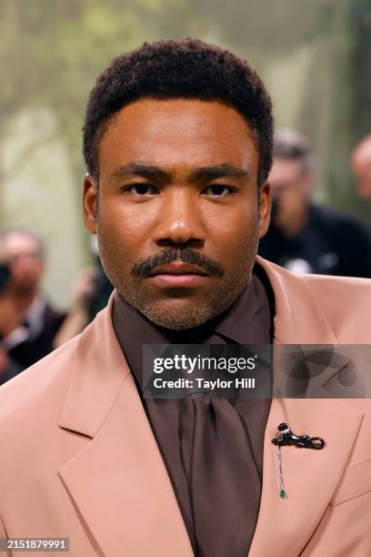 Donald Glover attends the 2024 Costume Institute Benefit for "Sleeping Beauties: Reawakening Fashion" at The Metropolitan Museum of Art on May 06,...