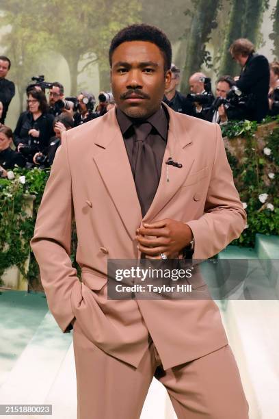 Donald Glover attends the 2024 Costume Institute Benefit for "Sleeping Beauties: Reawakening Fashion" at The Metropolitan Museum of Art on May 06,...