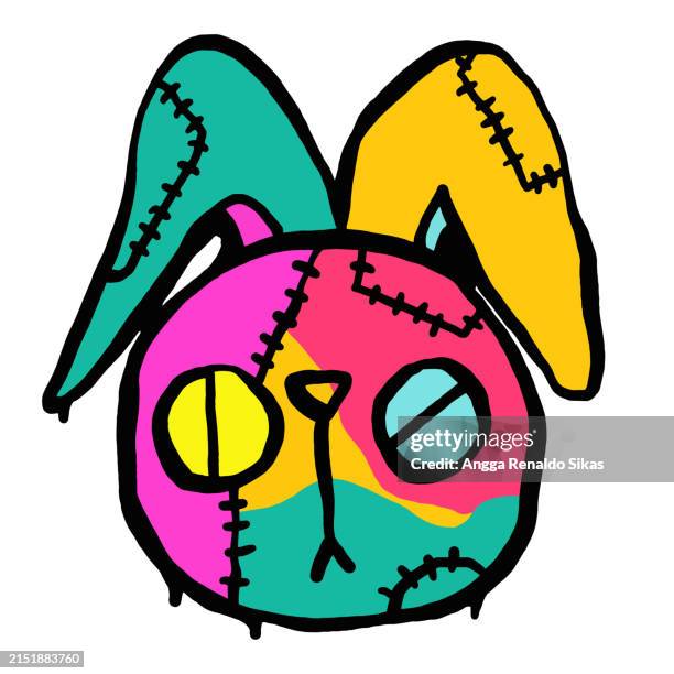 Broken Rabbit Face 477 Cartoon Bunny Face Stock Photos, High-Res Pictures, and Images ...
