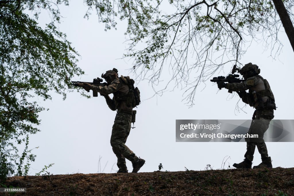 The military's tactics training