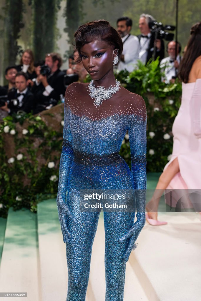 Anoki Modelo Anok Yai attends the 2024 Met Gala celebrating
