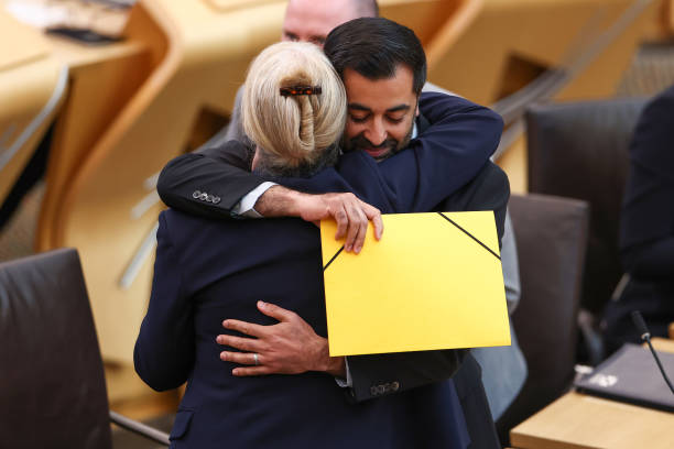 GBR: Humza Yousaf Delivers Farewell Speech To Scottish Parliament
