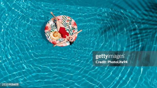 Pool Float From Above 191 Pool Floaty From Above Stock Photos, High-Res Pictures, and Images ...