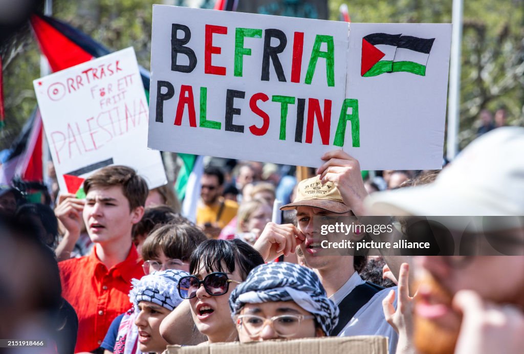 68. Eurovision Song Contest in Malmö - Protests