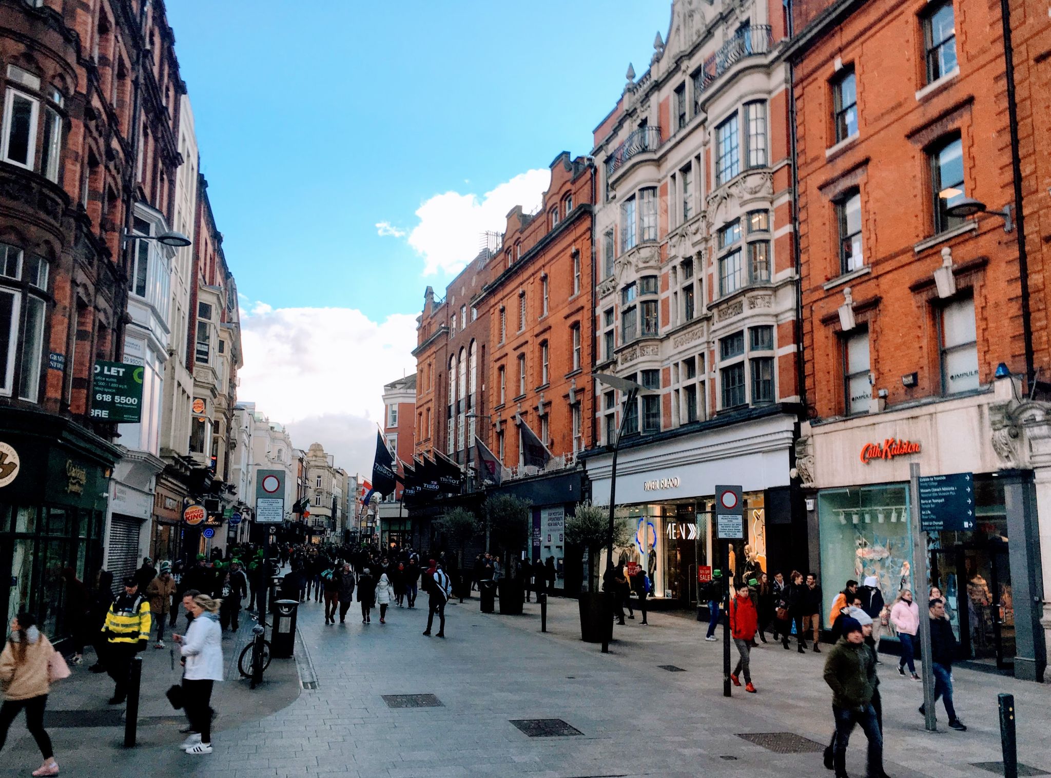 dublin city street