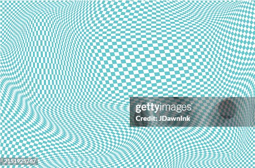 Retro 90s style Y2K blue checked pattern background Retro 90s style Y2K blue checked pattern background
