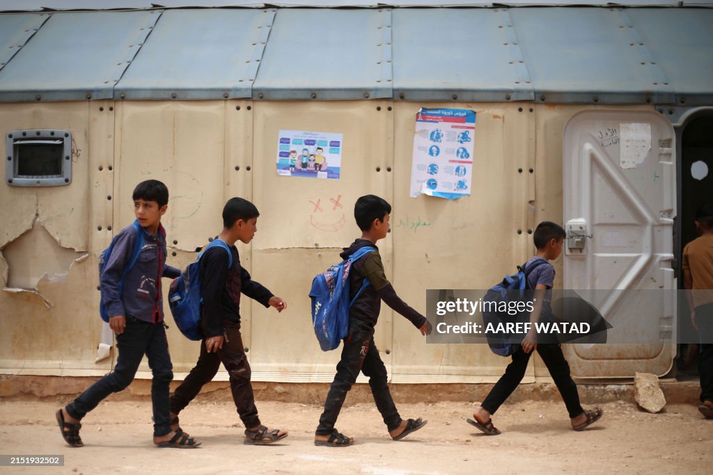 TOPSHOT-SYRIA-CONFLICT-EDUCATION