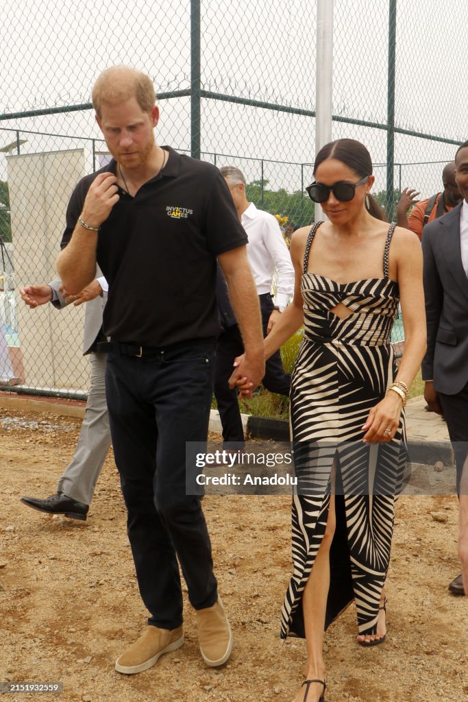 Prince Harry and Meghan Markle visit Nigeria as part of Invictus Games Anniversary celebrations