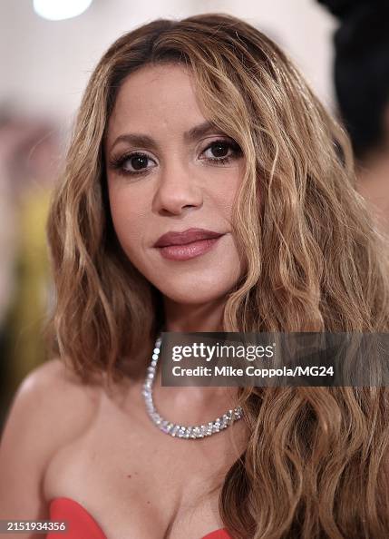 Shakira Attends The 2024 Met Gala Celebrating