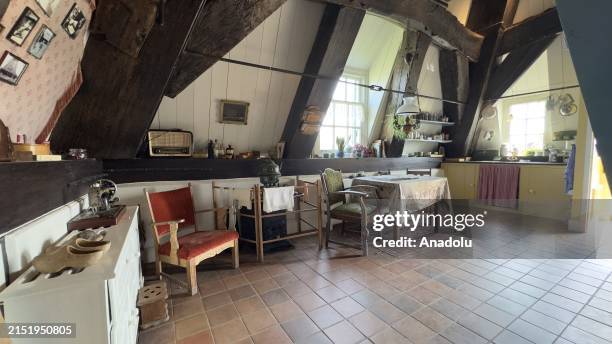 People visit 15th century mills at the village of Kinderdijk, situated on UNESCO's 'Tentative List' for World Heritage status, during the 'National...