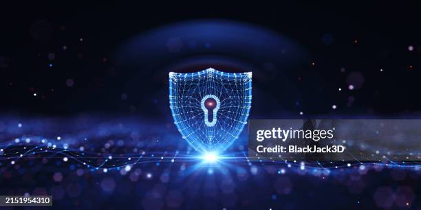 shield security. network technology. wire-frame concept - shielding stock pictures, royalty-free photos & images