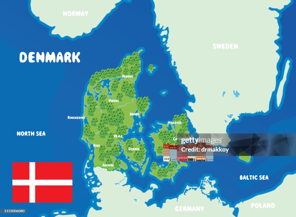 Denmark Maps