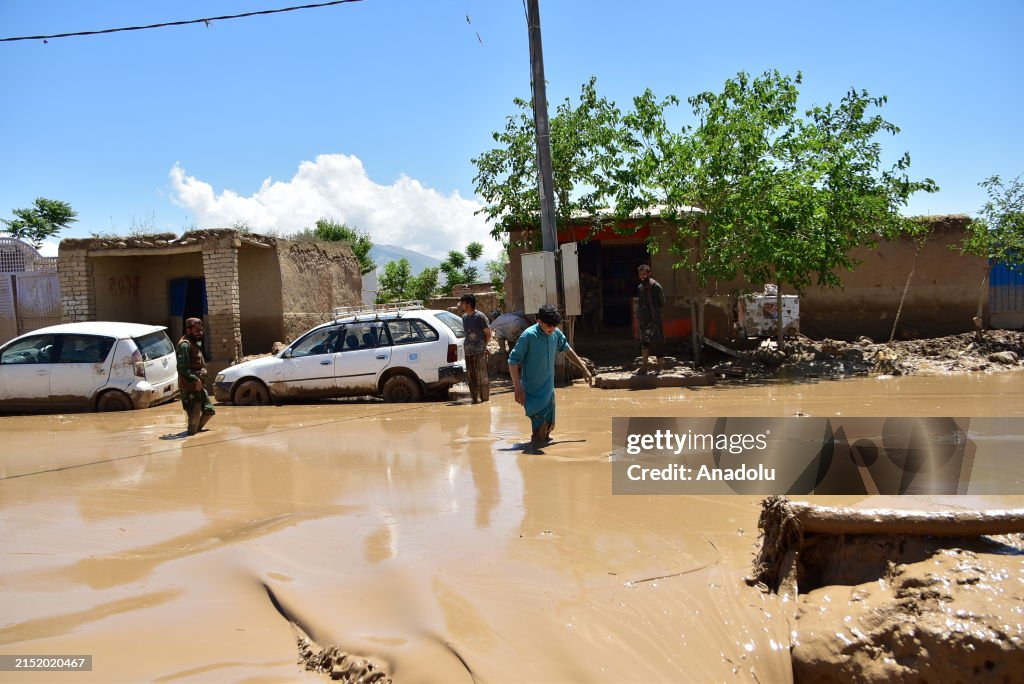 Aftermath of floods in Afghanistan's Baghlan