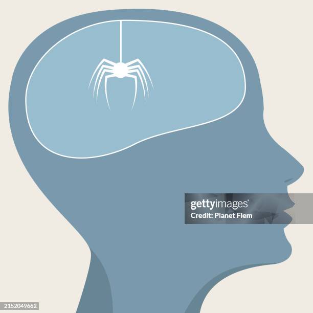 mental issues - memory loss stock illustrations